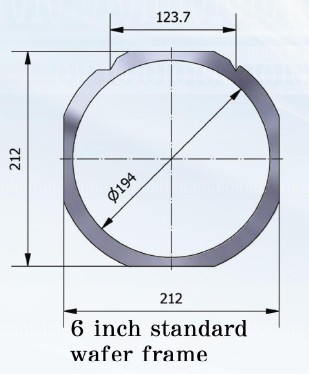 6寸wafer frame